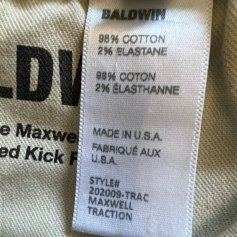 Baldwin Kansas City Cropped Kick Flare Size 24 - Picture 10 of 13